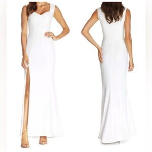 Dress the Population Monroe - White Maxi